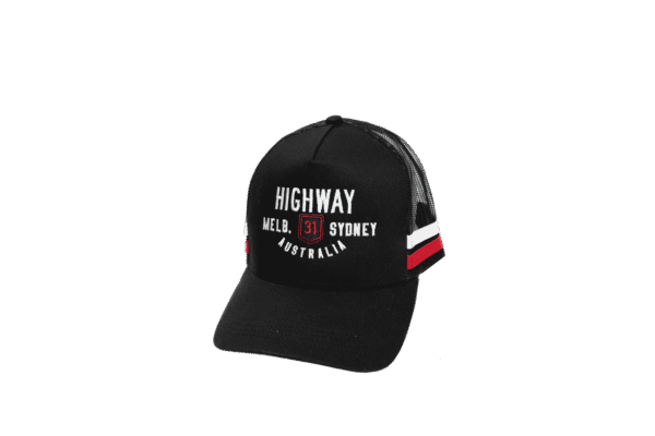 Melb to Syd Striped Trucker Cap - Image 11