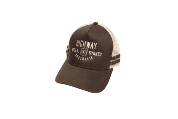 Melb to Syd Striped Trucker Cap - Image 9