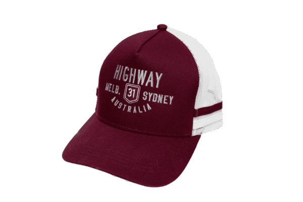 Melb to Syd Striped Trucker Cap - Image 8
