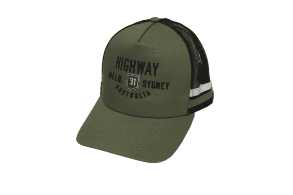 Melb to Syd Striped Trucker Cap - Image 4