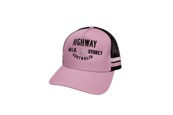 Melb to Syd Striped Trucker Cap - Image 3