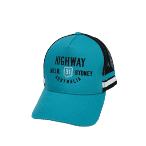 Melb to Syd Striped Trucker Cap